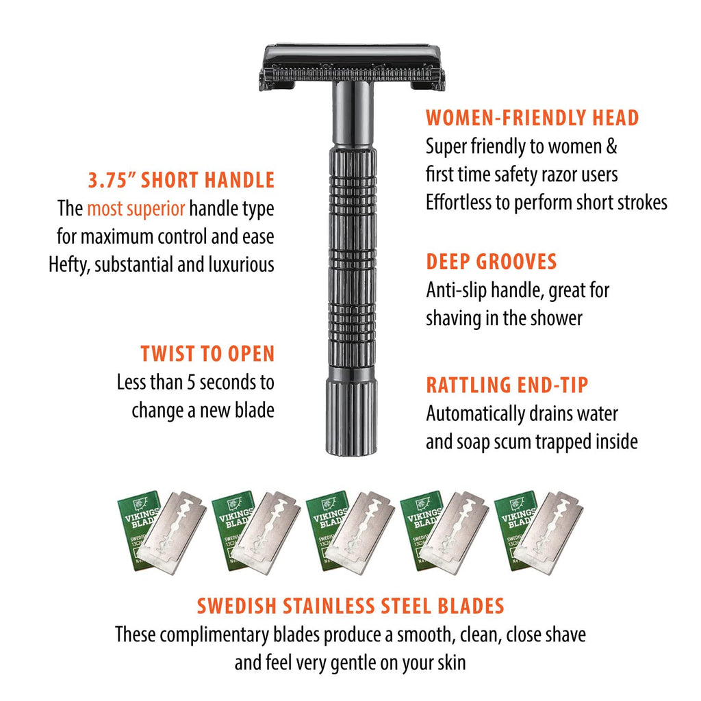 The Chieftain ATHENA Safety Razor