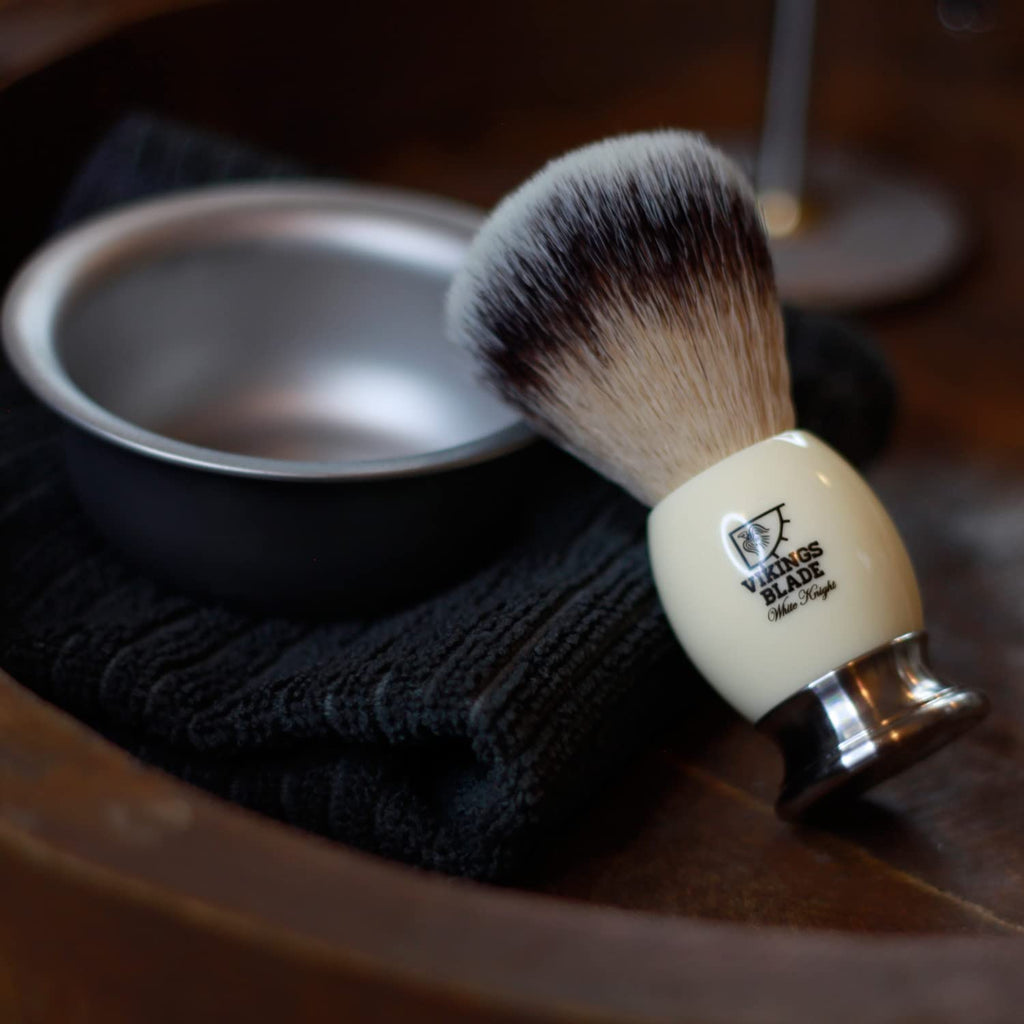 White Knight Luxury Shaving Brush