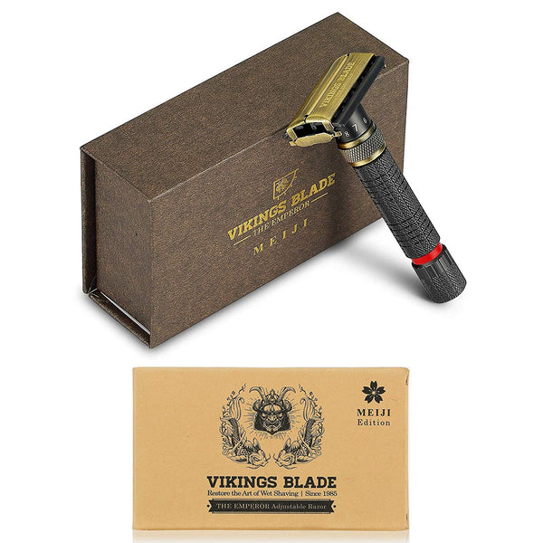 The Emperor MEIJI Adjustable Safety Razor – Vikings Blade
