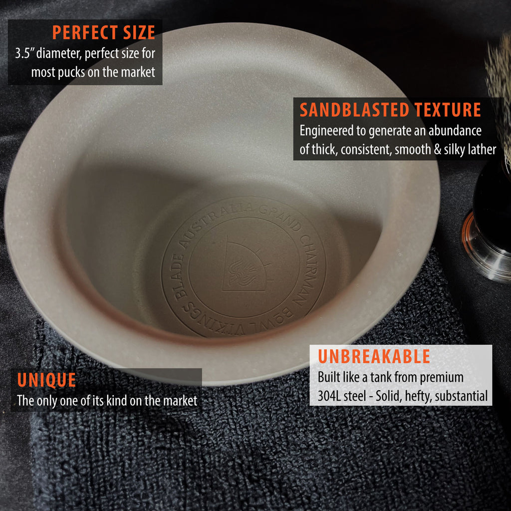 The Grand Chairman Luxury Shaving Bowl
